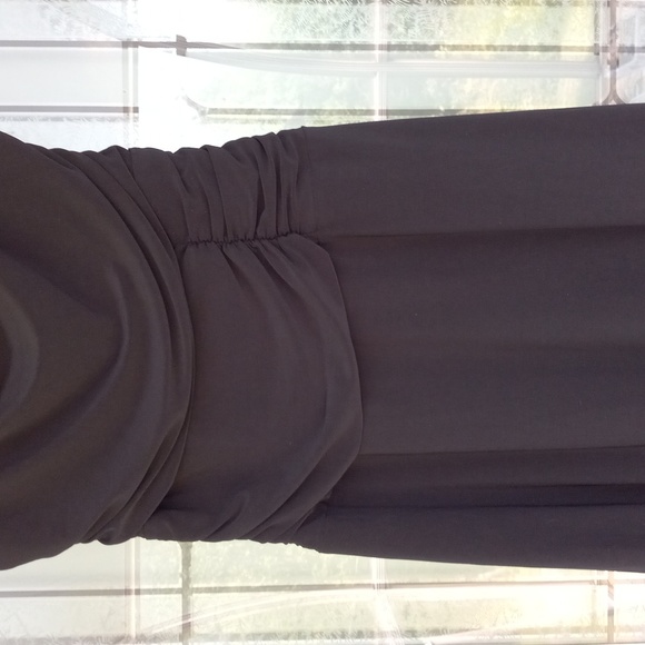 Frank Lyman Design Gorgeous Black Party Evening Midi Dress Size 8 US Excel. Cond - Picture 3 of 9